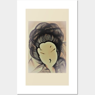 art deco sahara geisha by Jackie Smith , House of Harlequin Posters and Art